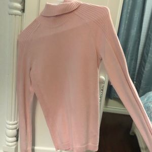 pink RALPH LAUREN vintage turtleneck